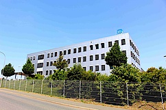 Ansicht des Firmengebäudes von NUMERIK in Jena. 