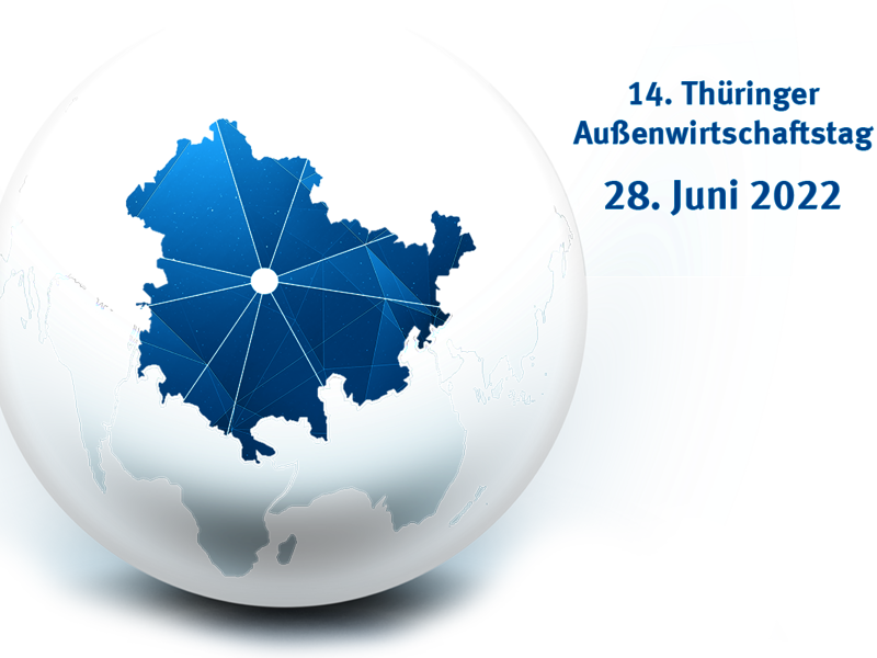 Logo Thüringer Außenwirtschaftstag 2022