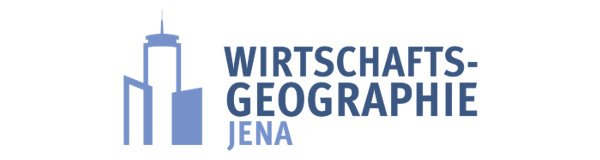 Logo Lehrstuhl für Wirtschaftsgeographie der Universität Jena